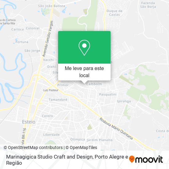Marinagigica Studio Craft and Design mapa
