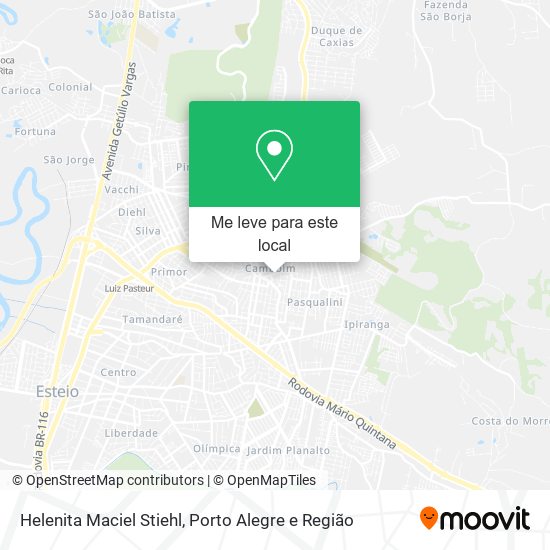 Helenita Maciel Stiehl mapa