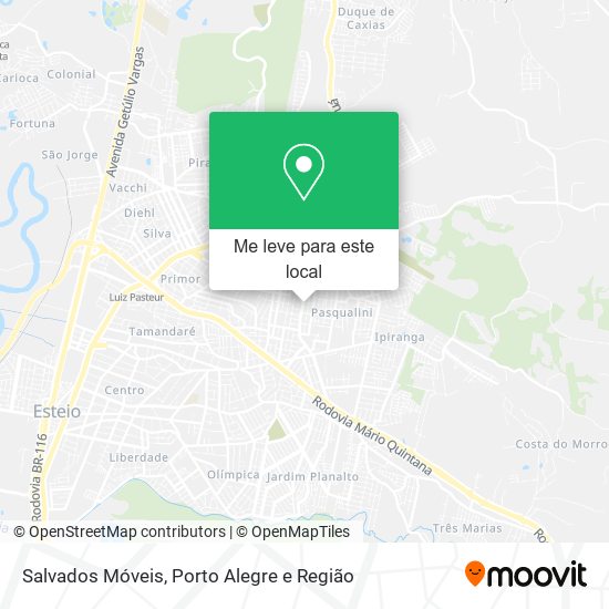 Salvados Móveis mapa