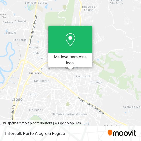 Inforcell mapa