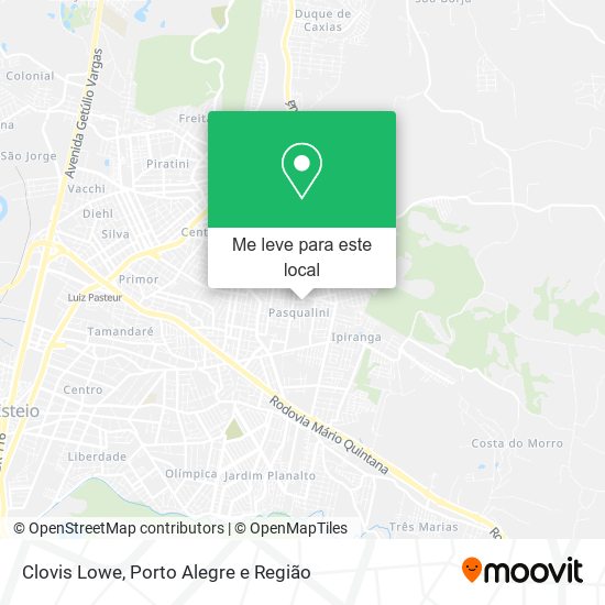 Clovis Lowe mapa