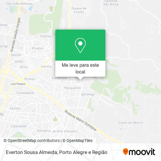 Everton Sousa Almeida mapa