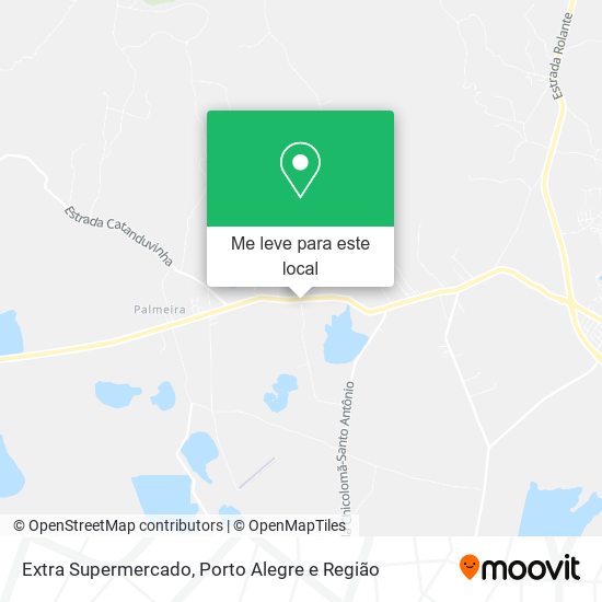 Extra Supermercado mapa