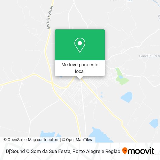 Dj'Sound O Som da Sua Festa mapa