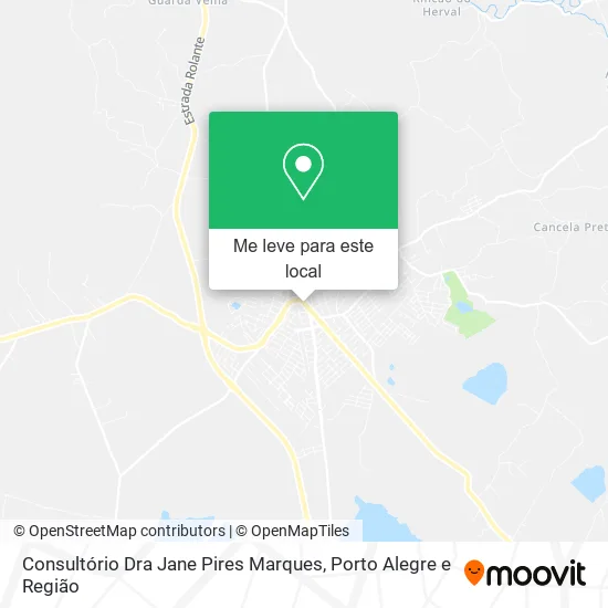 Consultório Dra Jane Pires Marques mapa