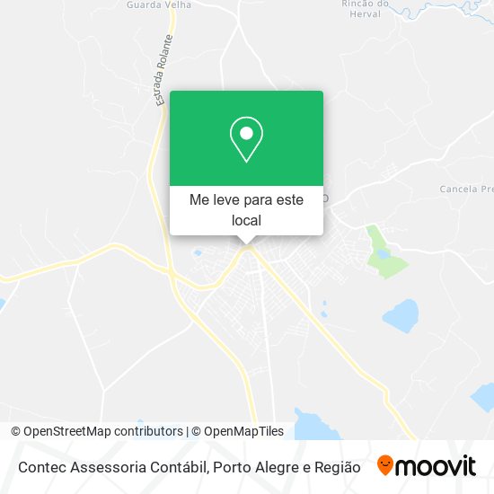 Contec Assessoria Contábil mapa