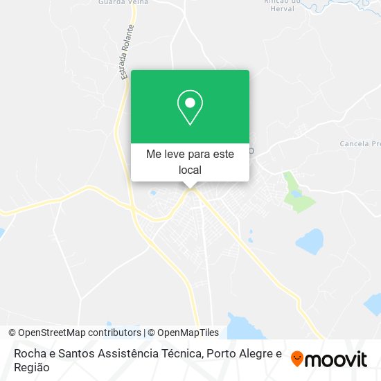 Rocha e Santos Assistência Técnica mapa