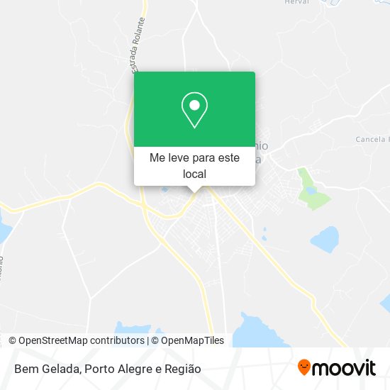 Bem Gelada mapa