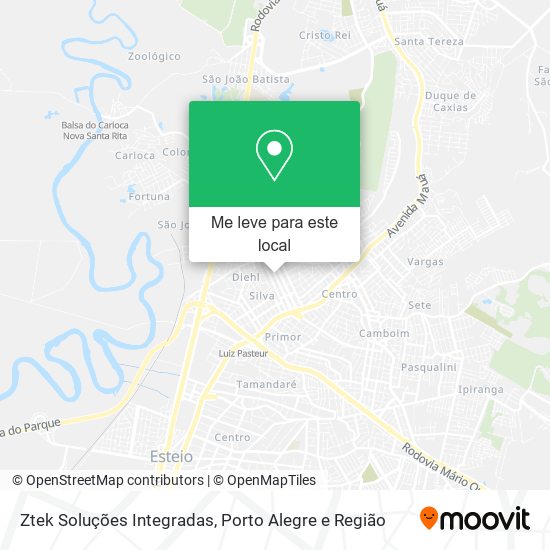 Ztek Soluções Integradas mapa