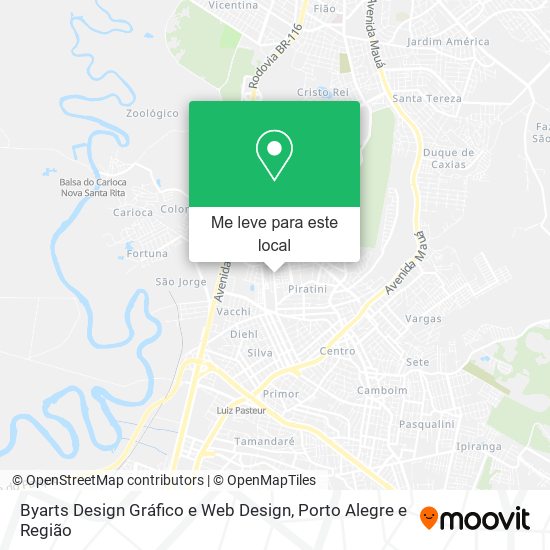 Byarts Design Gráfico e Web Design mapa