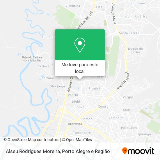 Alseu Rodrigues Moreira mapa