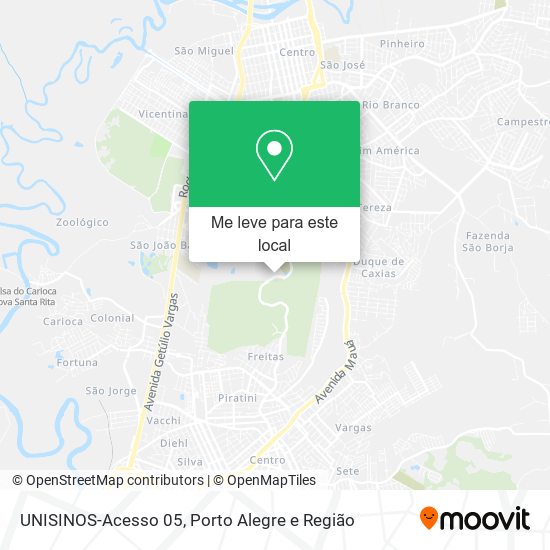 UNISINOS-Acesso 05 mapa