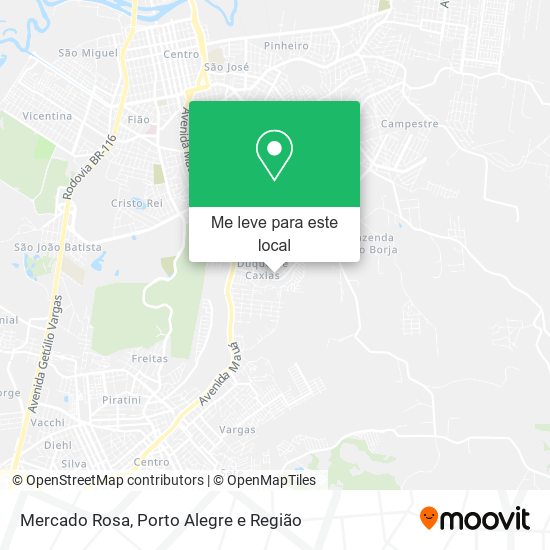 Mercado Rosa mapa