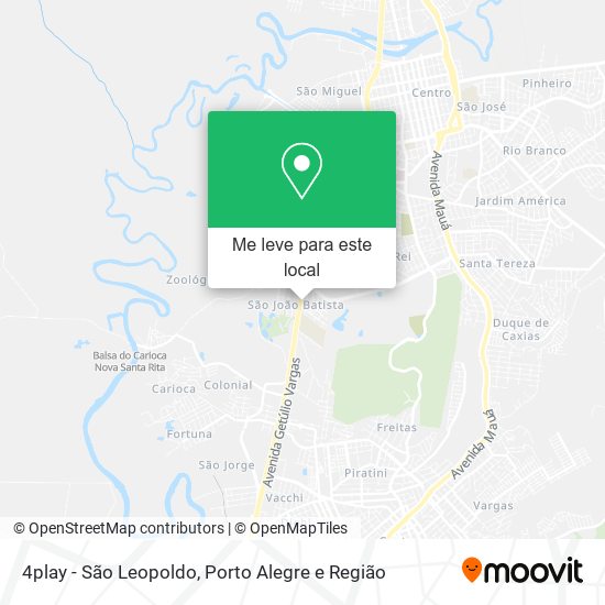 4play - São Leopoldo mapa