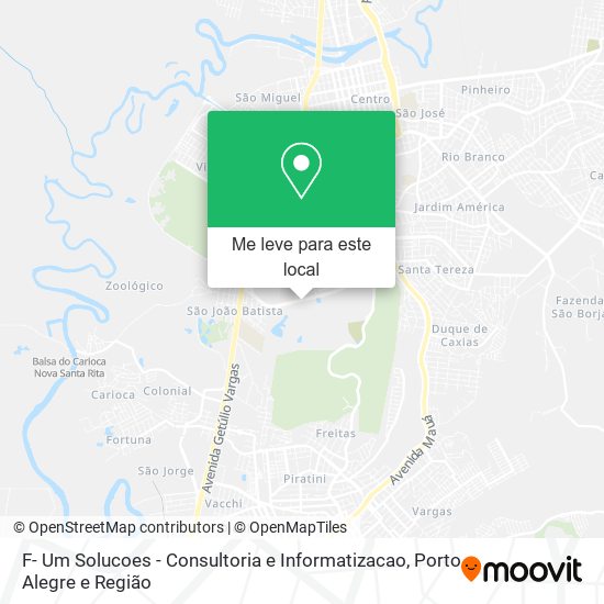 F- Um Solucoes - Consultoria e Informatizacao mapa