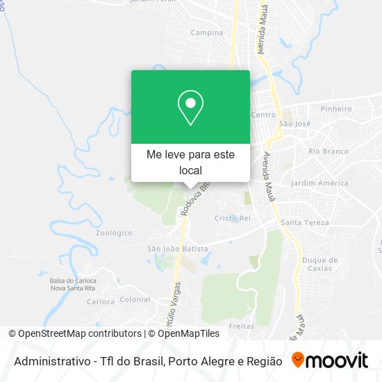 Administrativo - Tfl do Brasil mapa