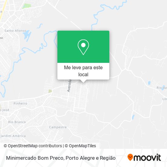 Minimercado Bom Preco mapa