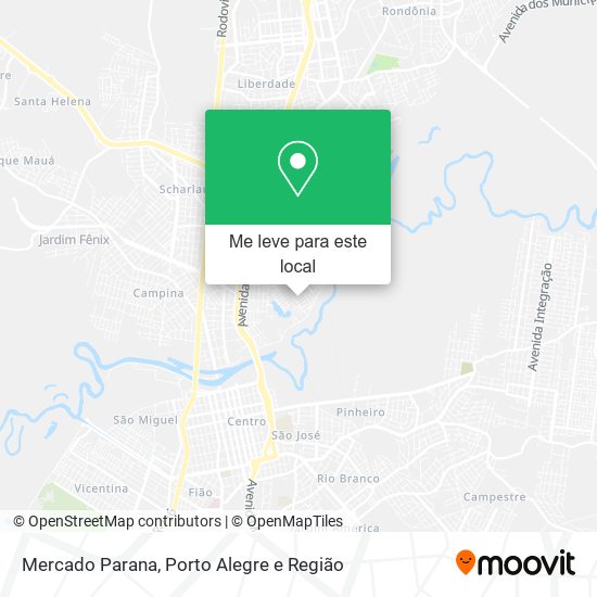 Mercado Parana mapa
