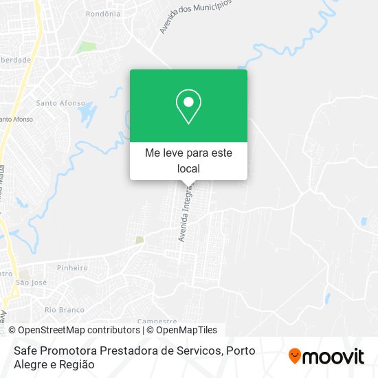 Safe Promotora Prestadora de Servicos mapa