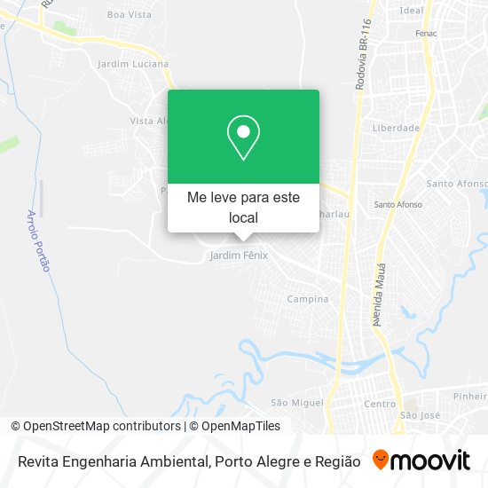 Revita Engenharia Ambiental mapa