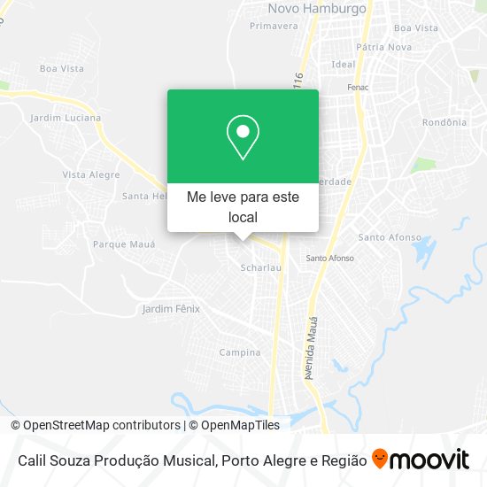 Calil Souza Produção Musical mapa