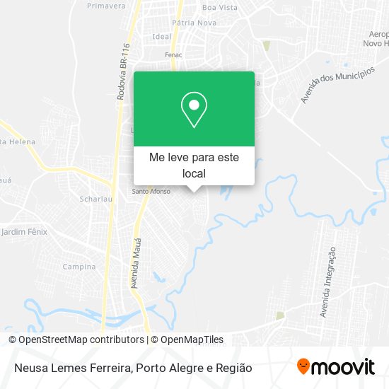 Neusa Lemes Ferreira mapa