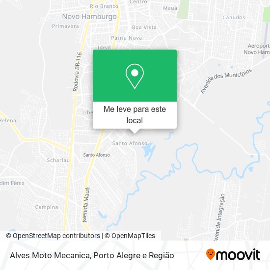 Alves Moto Mecanica mapa