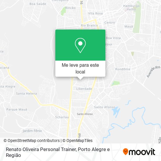 Renato Oliveira Personal Trainer mapa