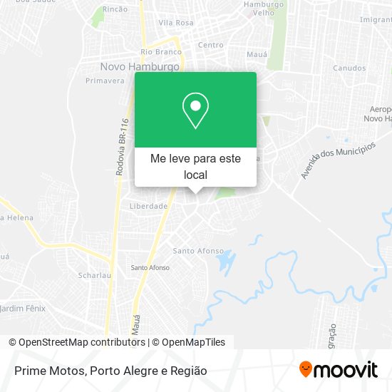 Prime Motos mapa