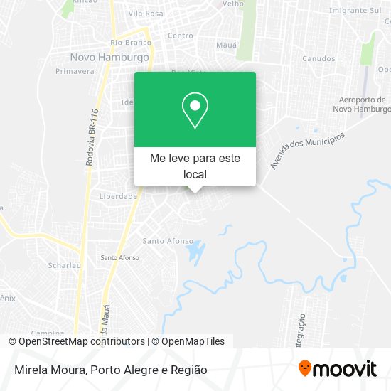 Mirela Moura mapa