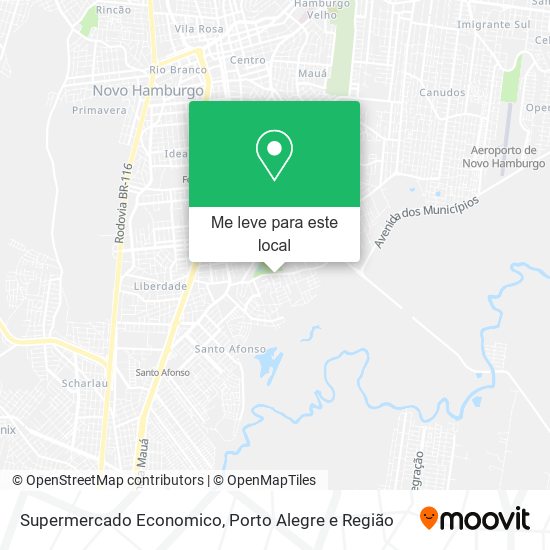 Supermercado Economico mapa