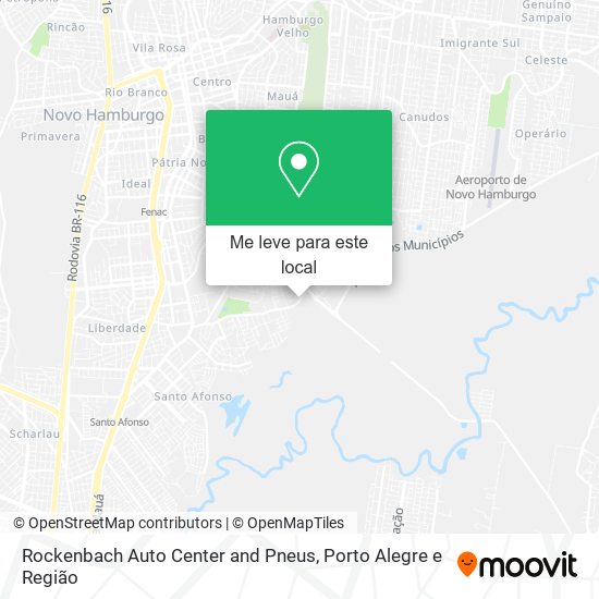 Rockenbach Auto Center and Pneus mapa