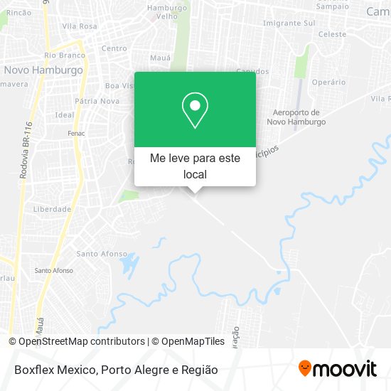 Boxflex Mexico mapa