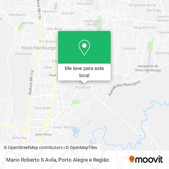 Mario Roberto S Avila mapa