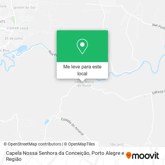 Capela Nossa Senhora da Conceição mapa