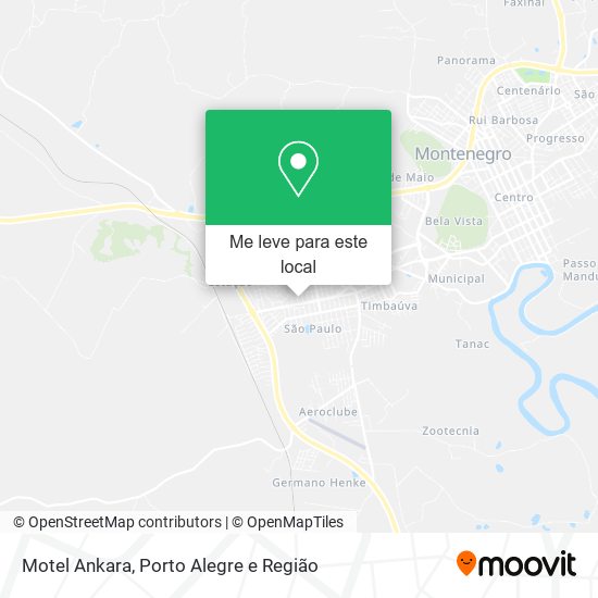 Motel Ankara mapa