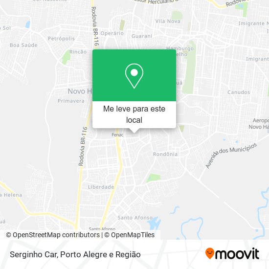 Serginho Car mapa