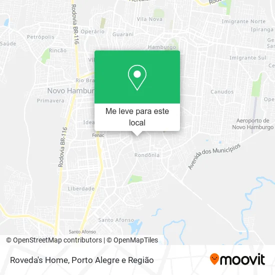 Roveda's Home mapa