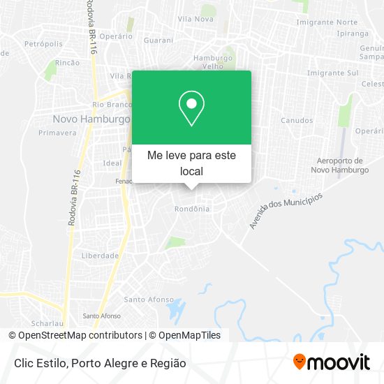 Clic Estilo mapa