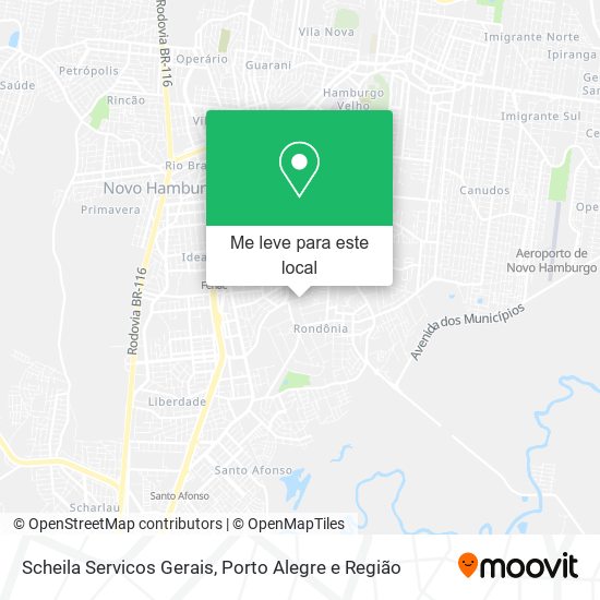 Scheila Servicos Gerais mapa