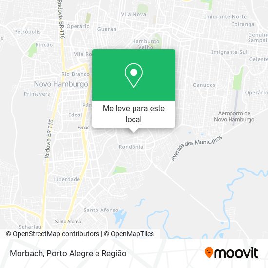 Morbach mapa
