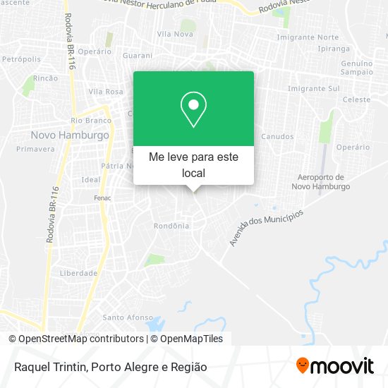 Raquel Trintin mapa