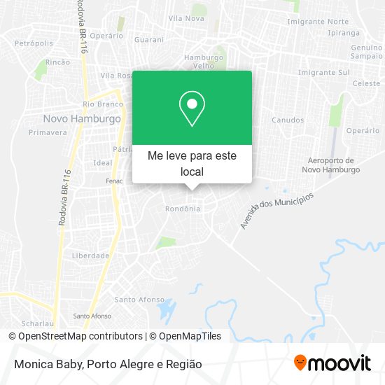 Monica Baby mapa