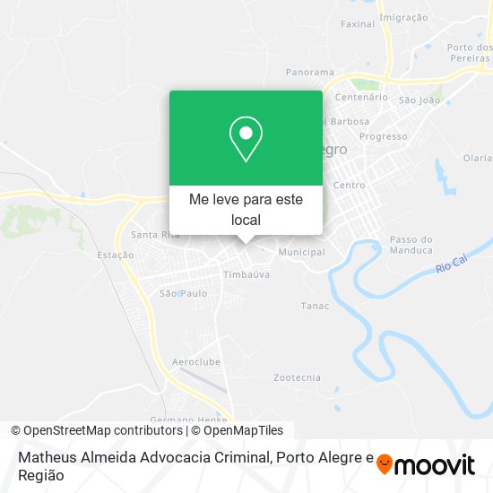 Matheus Almeida Advocacia Criminal mapa