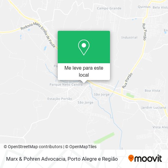 Marx & Pohren Advocacia mapa