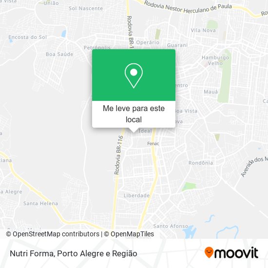Nutri Forma mapa
