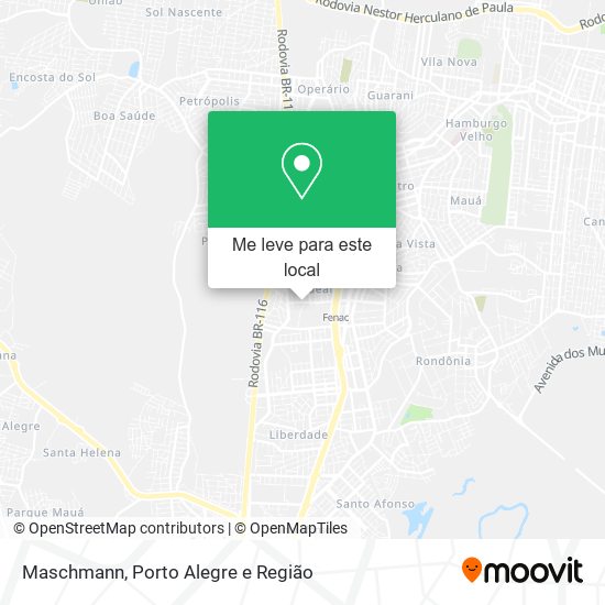 Maschmann mapa