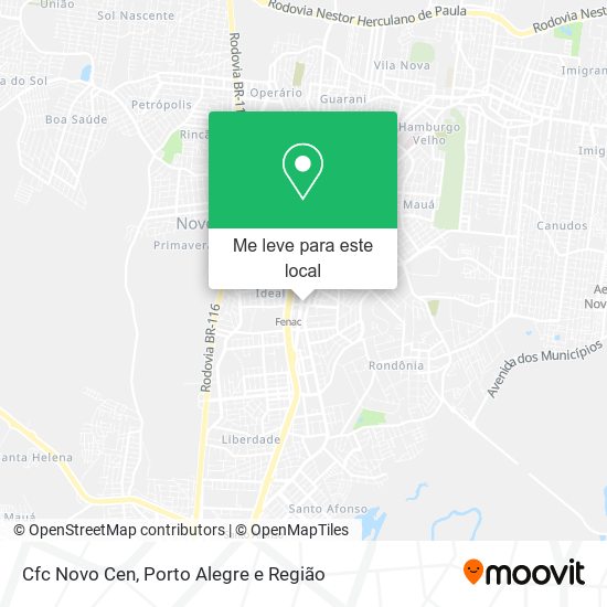 Cfc Novo Cen mapa
