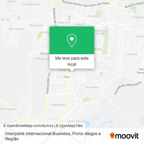 Interpoint Internacional Business mapa