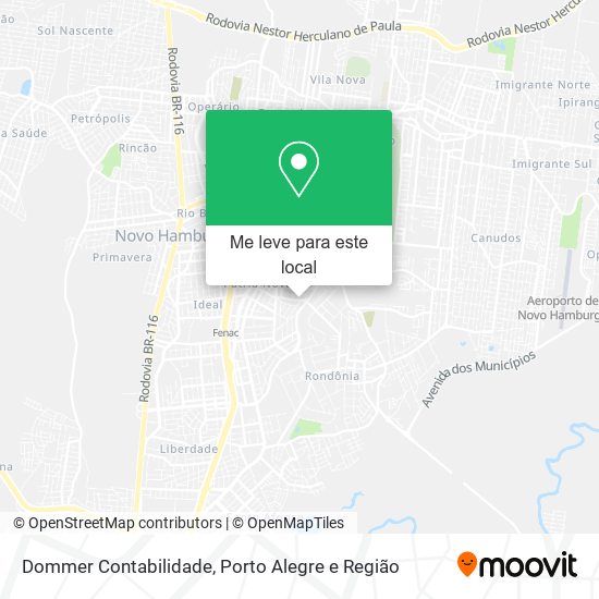 Dommer Contabilidade mapa